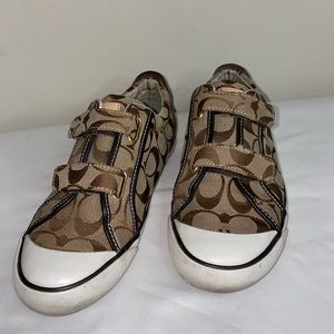 Coach sneakers size 8